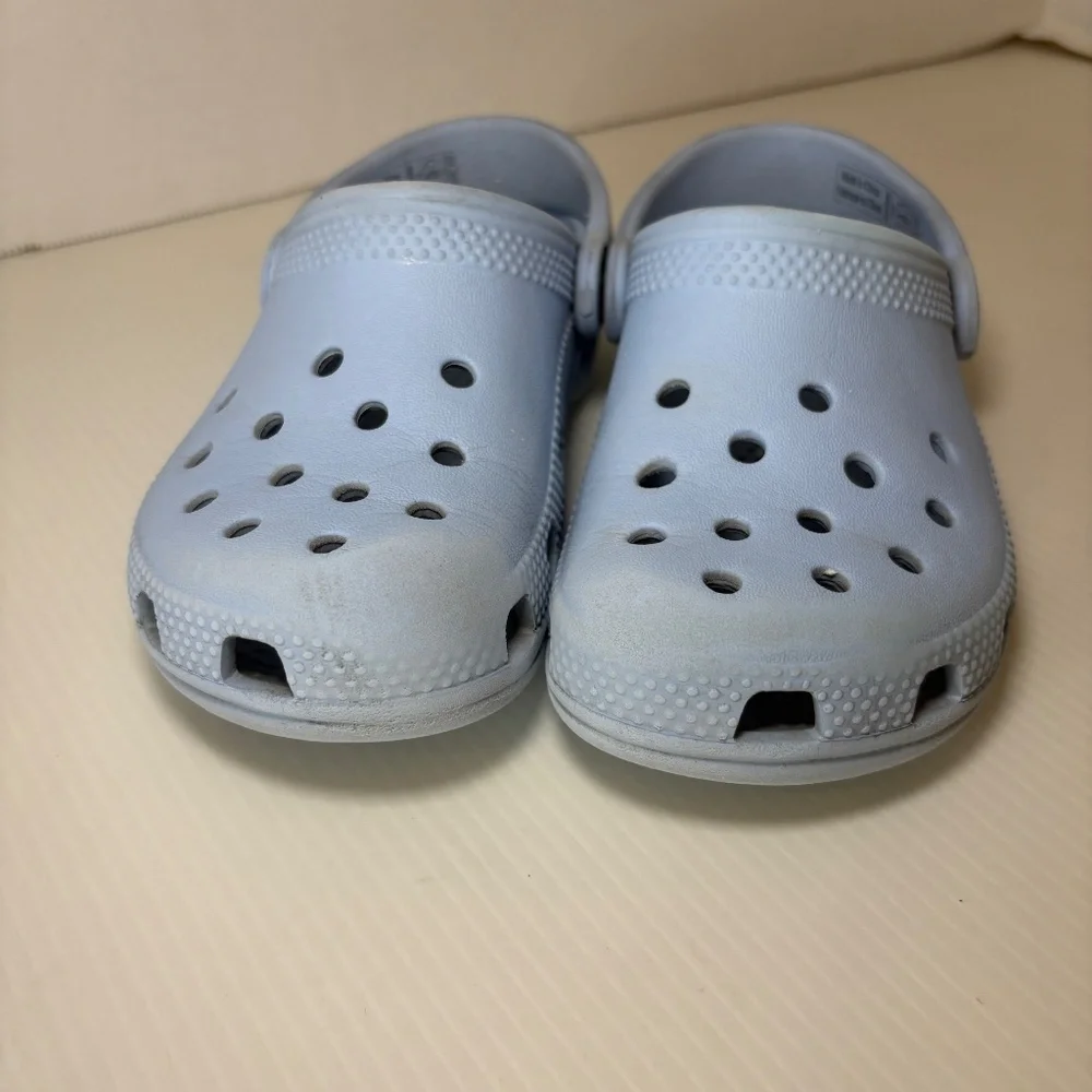 Crocs Childrens Blue Clog Water Shoes Sz C 10 Outdoor Summer